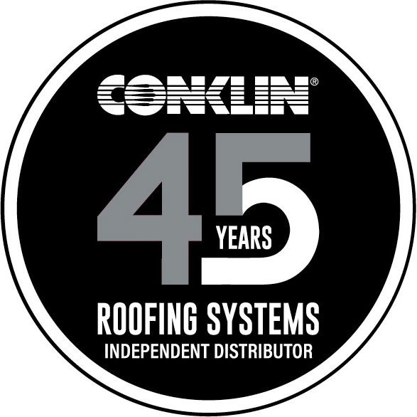 45 Years Conklin Roofing logo